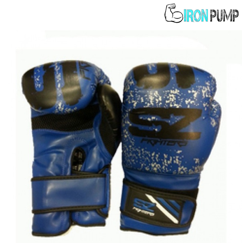 БОКСОВИ РЪКАВИЦИ EVO BEAST - СИНИ ЕСТЕСТВЕНА КОЖА