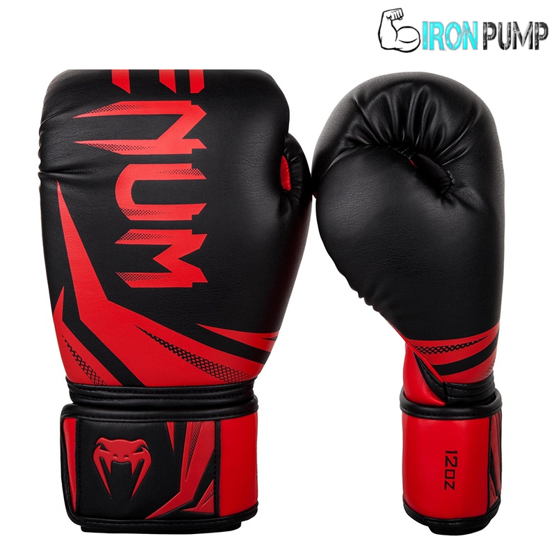 БОКСОВИ РЪКАВИЦИ VENUM CHALLENGER 3.0 BOXING GLOVES - BLACRED​
