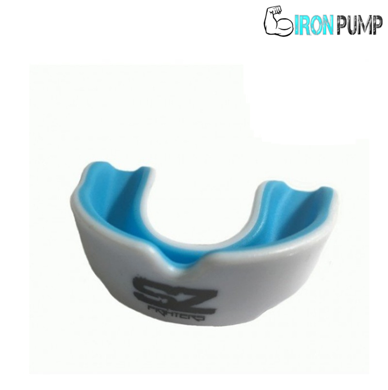 ПРОТЕКТОР ЗА УСТА - (БЯЛО-СИН)