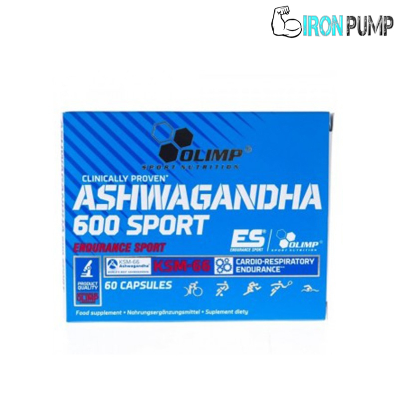 Ashwagandha 600 Sport 60 капсули