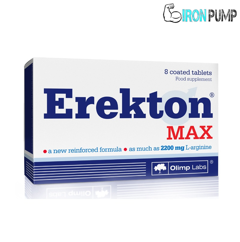 Erekton Max 8 таблетки