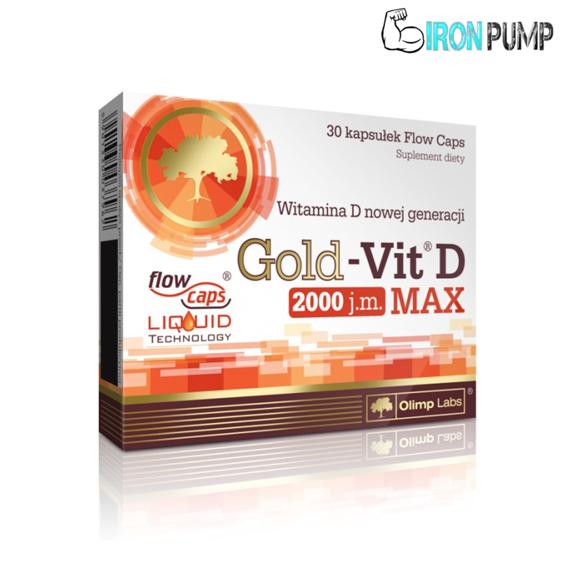 Gold-Vit ™ D MAX 30 капсули