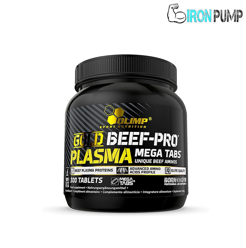 Gold Beef-Pro Plasma Mega Tabs