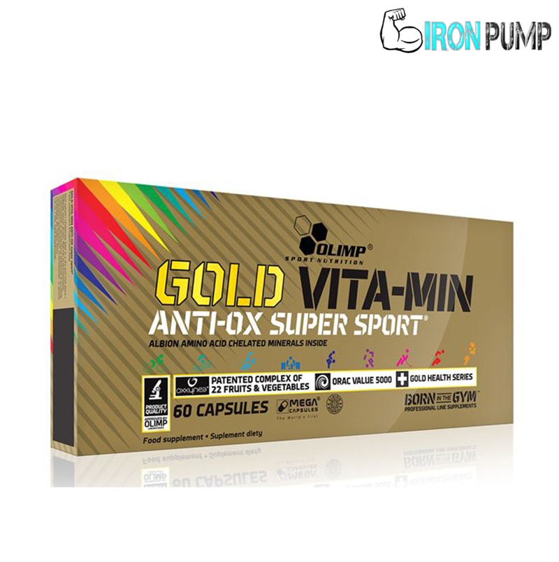 Gold Vita-Min AntiOX 60 капсули