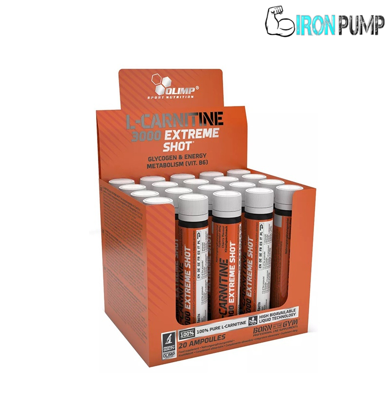 L-Carnitine 3000 Shot 20бр. x 25мл.