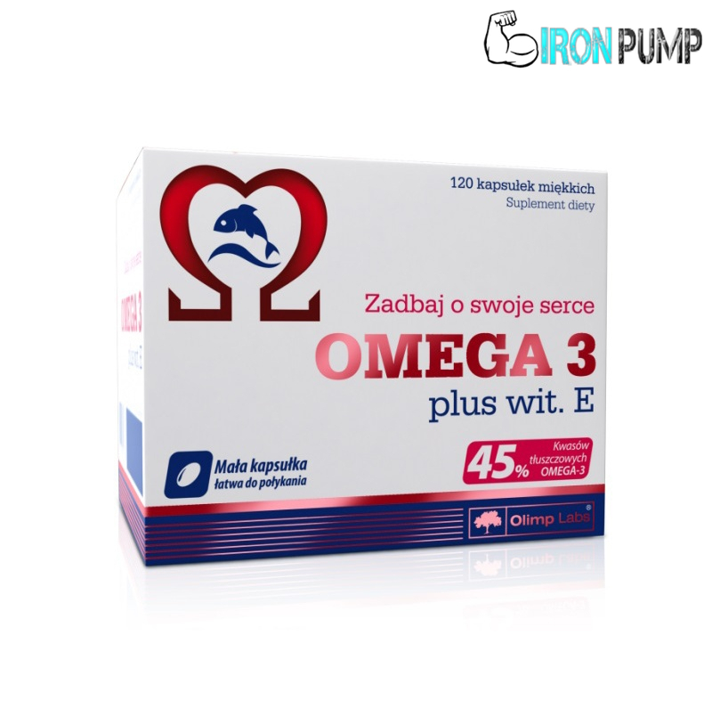 Omega 3 Plus Vit E 120 капсули