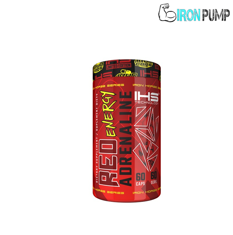 IHS - Red Adrenaline Energy 60 caps.