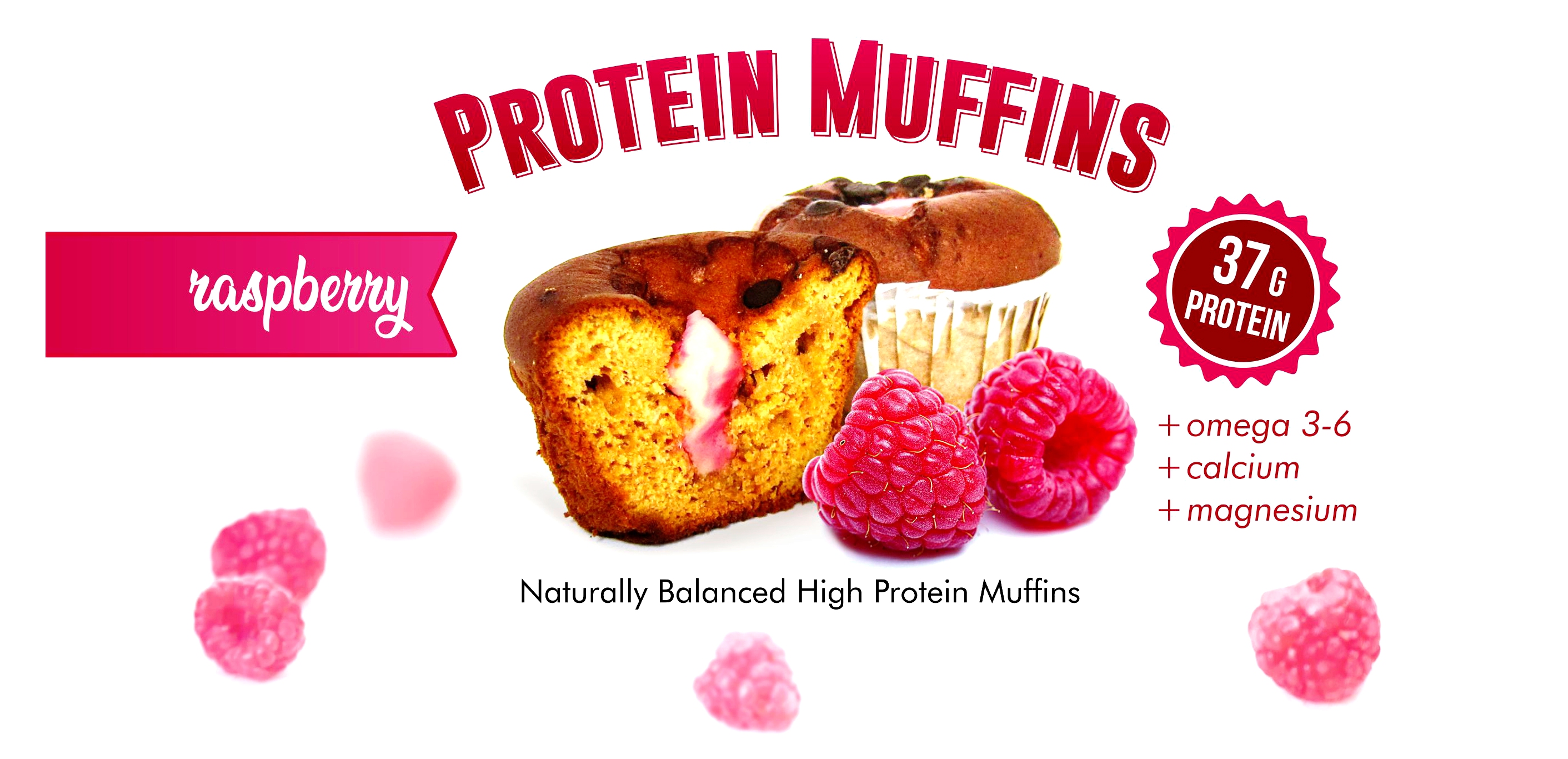 Протеинов мъфин МАЛИНА